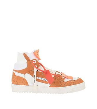 Off-white Orange Painting-Effect Sneakers
