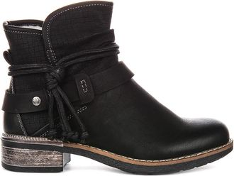 Rieker 94689-00 Warm Lined Ankle Boots - female - Rieker - Winter Boots - Black - 4 UK - Shoes