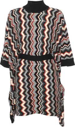 Missoni zigzag knit cape - Grey