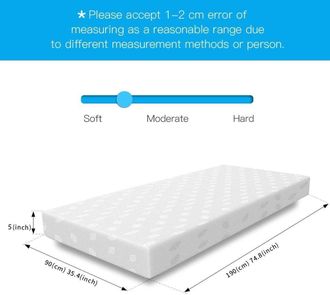 Kosy Koala Single Bed 3FT High Quality Memory Foam Mattress in White