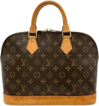 Louis Vuitton Pre-owned Vintage Monogram Handtas - Dames - Vintage Handtas - Bruin - ONE Size - Vintage
