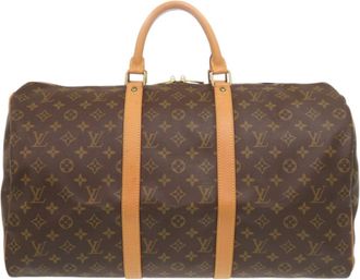 Louis Vuitton Brown Monogram Monogram Boston Bag (Pre-Owned)