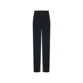 Max Mara Dames, Broeken, Blauw, Maat: XS