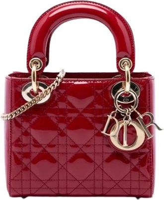 Dior Pre-owned Lady Dior - - Pre-owned - Donna - Rosso - ONE SIZE