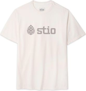 Stio | Unisex Logo Tee Shirt, Size Extra Large in Mountain Goat