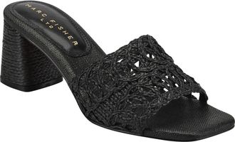 Marc Fisher Follie Sandal in Blk01 at Nordstrom, Size 5.5