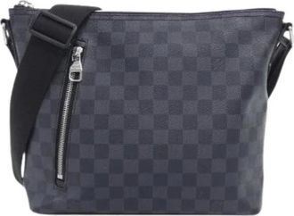 Louis Vuitton Pre-owned Cross Body Bags, male, Blue, Size: ONE SIZE Pre-owned Mick PM Shoulder Bag