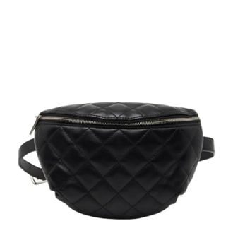 Chanel Pre-owned Belt Bags, female, Black, Size: ONE SIZE Pre-owned Vintage Sling Bag