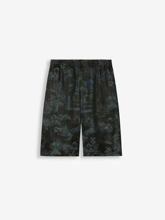 Off-white Jacquard Bowling Bermuda Shorts