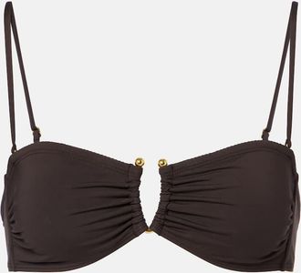 Nili Lotan Gathered bikini top