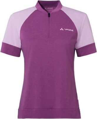 Vaude Altissimo Q-Zip Shirt Velotrikot f&uuml;r Damen | lila