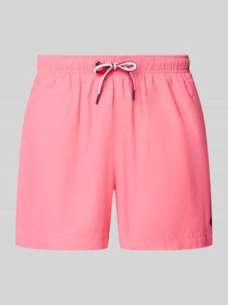Mc Neal Badehose mit elastischem Bund und Tunnelzug in Rosa, Gr&ouml;&szlig;e XXL