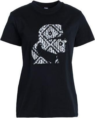 Karl Lagerfeld BOUCLE PROFILE T-SHIRT