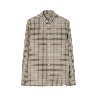 Burberry Hombre, Camisas, Beige, Talla: XL