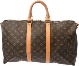 Louis Vuitton Brown Monogram Boston Bag (Pre-Owned)