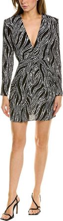 The Kooples Shoulder Pad Mini Dress