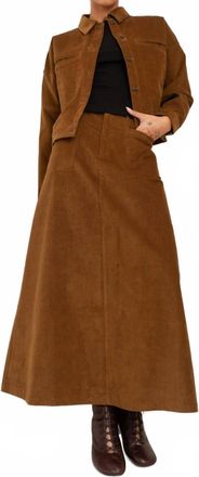 Paper Label Jinni Corduroy Skirt