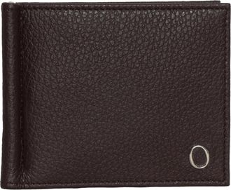 Orciani Hammered Leather Wallet - Heren - Portefeuilles - Bruin - ONE Size - Leer - Accessoires