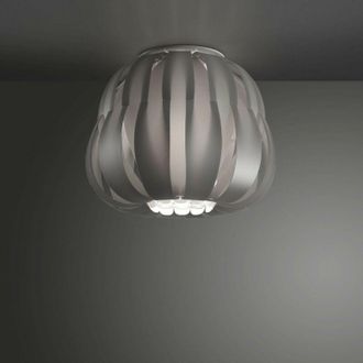 Linea Zero Plaf&oacute;n Plata Cm. 42x33h