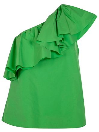 Essentiel Jillian Asymmetric Ruffle Top