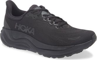 Hoka One One Arahi 8 Running Shoe in Black /Black at Nordstrom, Size 8.5