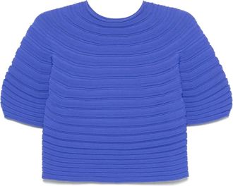 Pleats Please Issey Miyake Top Mushroom - Blu