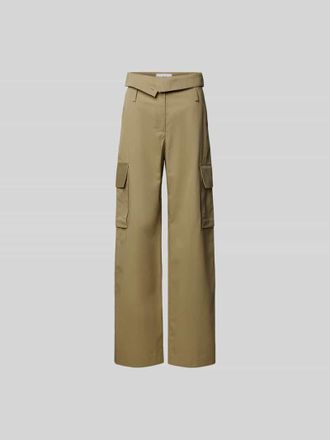 Iro Cargohose aus reiner Baumwolle in Beige, Gr&ouml;&szlig;e 36