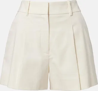 Veronica Beard Craig cotton-blend twill shorts