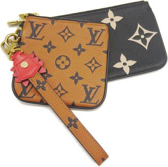 Louis Vuitton Black Brown Monogram Empreinte Pochette Pouch (Pre-Owned)