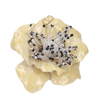 Valentino Garavani Pasador De Corbata Hombre Metal Beige