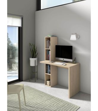 HERDASA Herdasa - Mesa Estudio Mod-helsinki Acabado Roble, 52 X 106 X 149 Cm (fondo X Ancho X Alto)