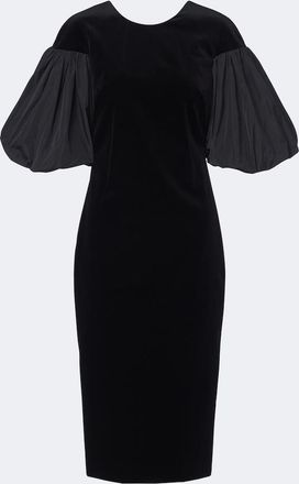 Max Mara Cotton velvet midi dress