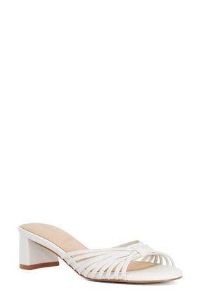 Dune London Maggie Sandal in White at Nordstrom, Size 8.5Us