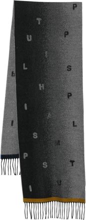 Paul Smith Sciarpa con effetto sfumato - Nero