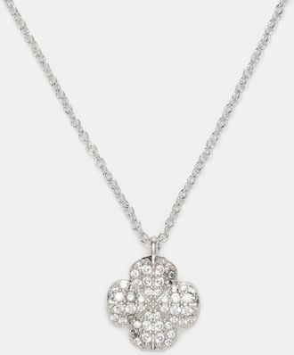 Kate Spade New York Spade Flower Pave Mini Pendant