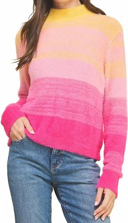 Pinch Design Womens Harlow Sweater In Pink
