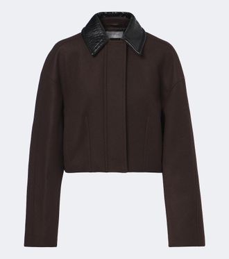 Sportmax Chaqueta de lana virgen