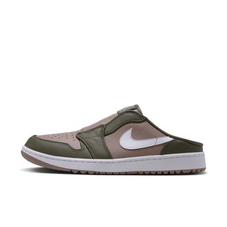 Nike Jordan Mens Air Jordan Mule Golf Shoes in White | FJ1214-102