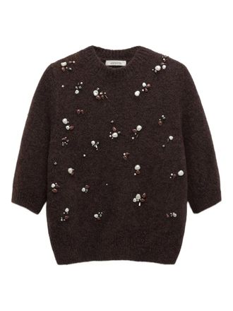 Dorothee Schumacher Verfraaide trui - Bruin