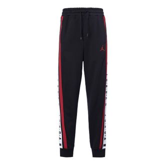 Nike Jordan Mens Air Jordan Fleece Casual Black Long Pants/Trousers DC9089-010