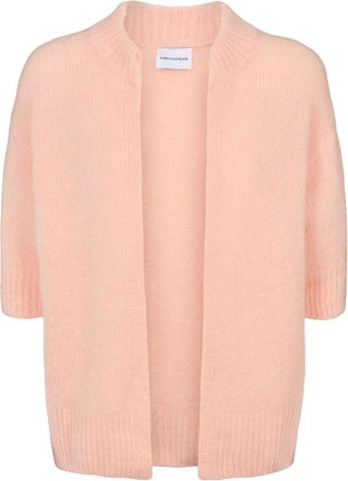 Americandreams Alessia Cardigan - Dames - Vesten - Oranje - M - Wol - Truien & Vesten