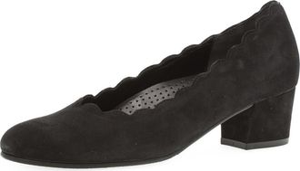 Gabor Scalloped Pump in Black at Nordstrom, Size 7.5