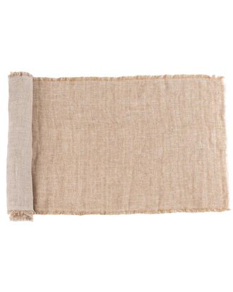 Amity Home Kent 60In Linen Table Runner