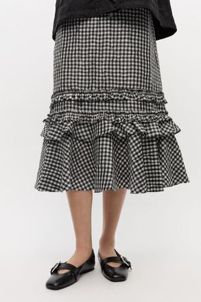 Ganni Buckle Strap Ballerinas Shoes in Black Responsible Size 2 Womens