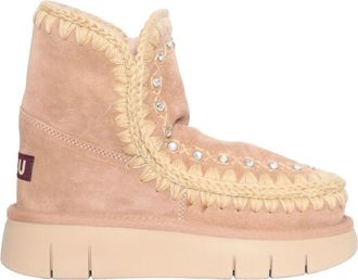 Mou Winter Boots, female, Brown, Size: 9 US Stivale Bounce strass