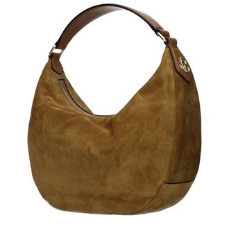 Jimmy Choo London Womens Brown Leather Shoulder Bag