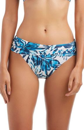 Bleu Rod Beattie Sarong Hipster Bikini Bottoms in Blue Multi at Nordstrom, Size 12