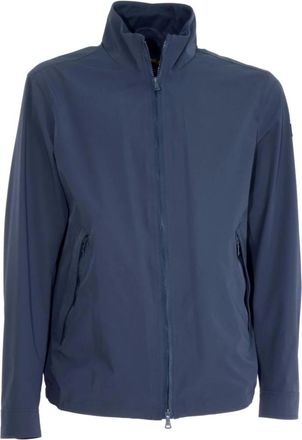 Paul & Shark Bomber Jacket Typhoon - Heren - Jassen - Blauw - Maat: 2XL Poliester