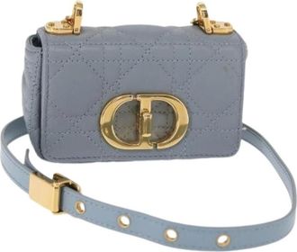 Dior Pre-owned Caro Bag - - Pre-owned - Donna - Blu - ONE SIZE