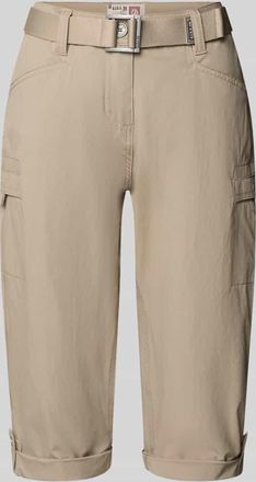 G.I.G.A. DX Bermudas mit Pattentaschen und Saum mit fixiertem Aufschlag in Sand, Gr&ouml;&szlig;e 38